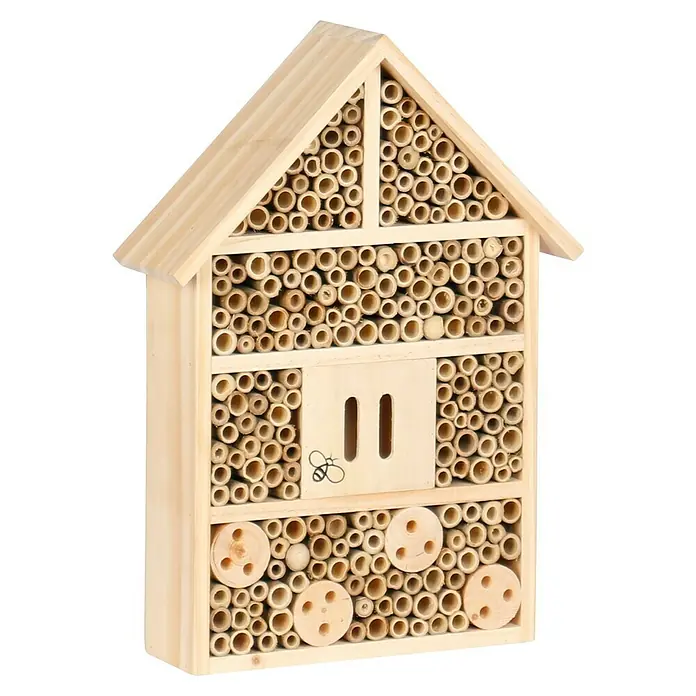 Dobar Insektenhotel - 27,5 x 9 x 38 cm, Kiefer, Hellbraun online kaufen bei  BAUHAUS