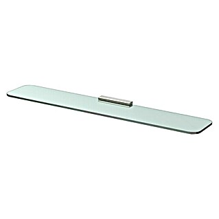 Lenz Pearl Glasablage (Breite: 60 cm, Nickel, Matt)