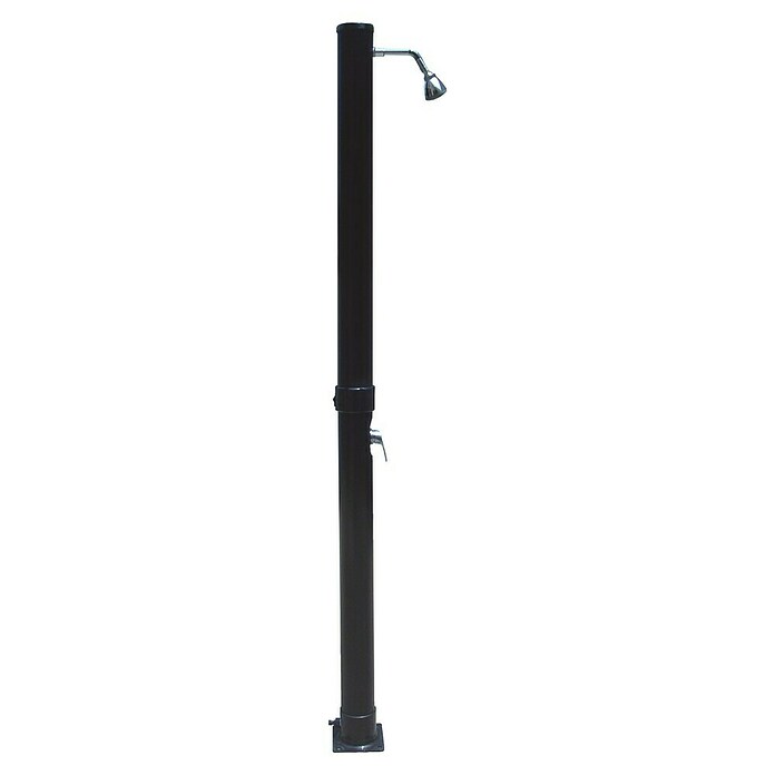 myPool Ducha solar (Altura: 2,2 m, Diámetro rociador: 16 cm, Grifo mezclador monomando)