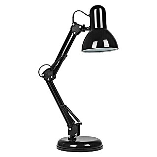 Eglo Lámpara de sobremesa Colinezza (20 W, L x An x Al: 10 x 10 x 53 cm, Negro, Negro, E14)