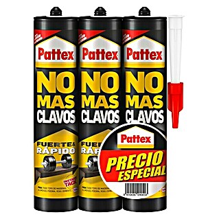 Pattex Adhesivo para montaje No más clavos 3 x 2 (Blanco, 370 g)