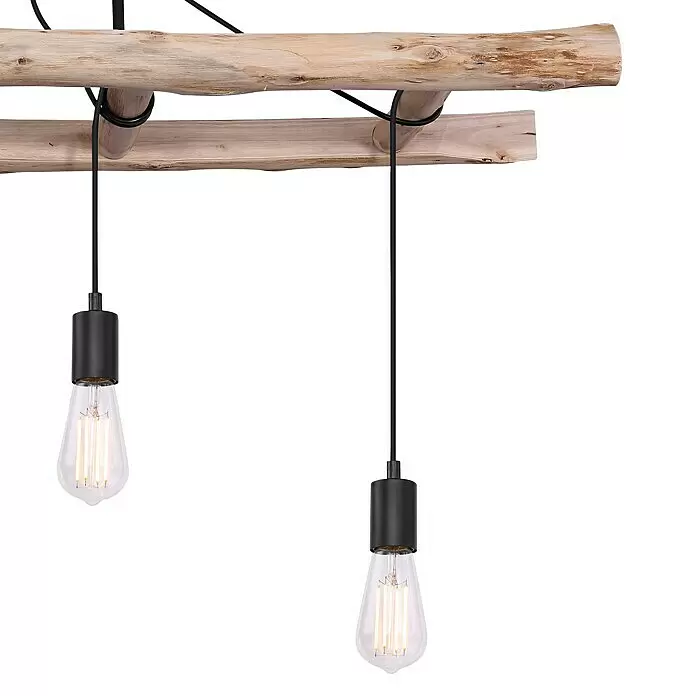 Globo Deckenleuchte IRMGARD - 60 W, L x B x H: 34,5 x 11,5 x 120 cm - Detailaufnahme