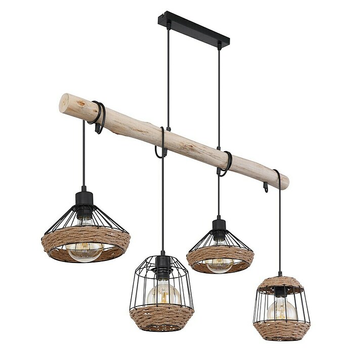 Globo Visilica Surri  (60 W, D x Š x V: 87 x 22 x 29 cm, Crna, E27) | BAUHAUS
