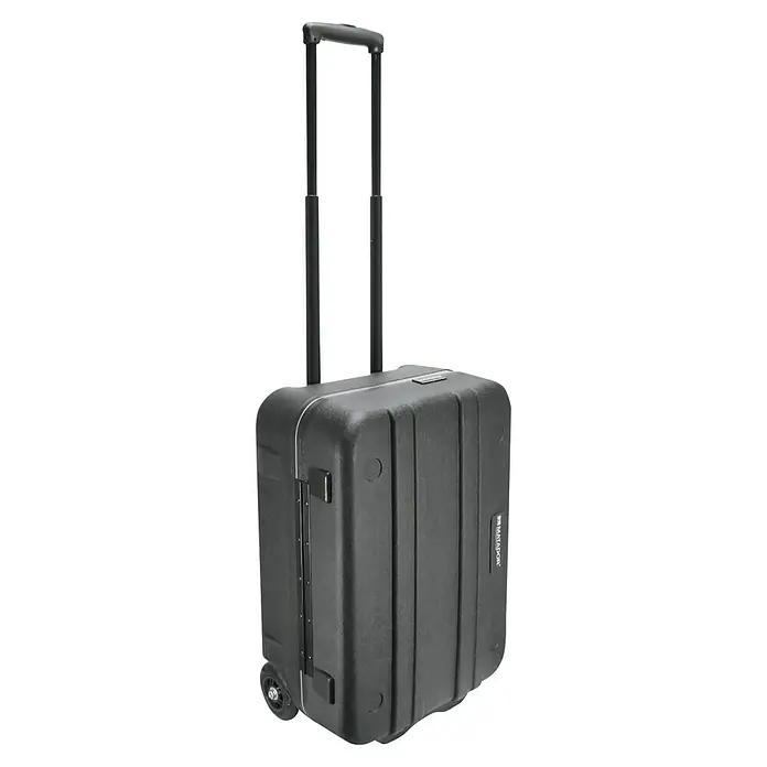 Matador Werkzeugkoffer Allround - L x B x H: 190 x 485 x 370 mm, 185 -tlg. - Schwarzer Matador-Trolley-Koffer mit Teleskopgriff für Geschäftsreisen und Urlaubsabenteuer. Praktisch und robust.