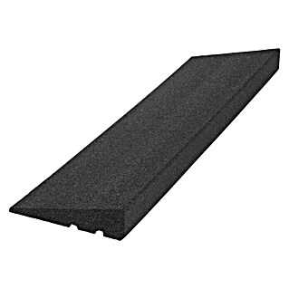 Gum-tech Auffahrrampe (Schwarz, L x B x H: 100 x 25 x 7,5 cm)