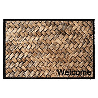 Hamat Deurmat Prestige Welcome Wicker (Bruin, 75 x 50 cm)