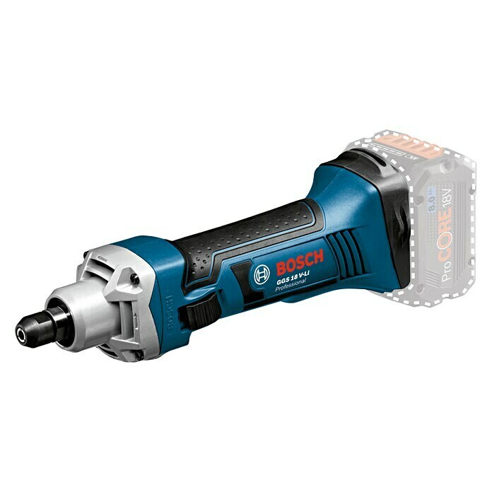 Bosch Professional AMPShare 18V Akku-Geradschleifer GGS 18 V-LI (18 V, Ohne Akku, Leerlaufdrehzahl: 22.000 U/min, Karton) | BAUHAUS