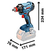 Bosch Professional AMPShare 18V Akku-Drehschlagschrauber GDX 18V-180 (18 V, Ohne Akku) | BAUHAUS