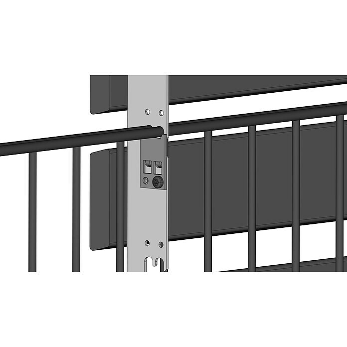 BRIGX Aushebesicherung (4 Stk., Geeignet für: Sichtschutzstreifen) | BAUHAUS