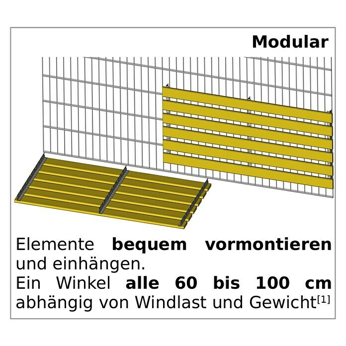 BRIGX Winkel (Geeignet für: Stabmatten) | BAUHAUS