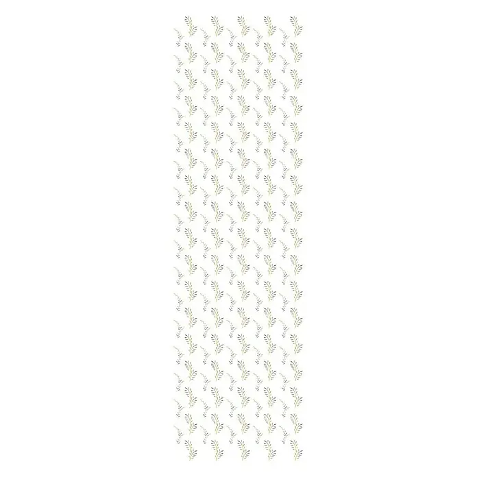 Papel pintado de vinilo autoadhesivo Ramas - 90 cm x 3 m, 100% PVC - Elegante patrón con elementos florales. Un fondo sutil y elegante para diversos proyectos de diseño, ideal para decoraciones delicadas.