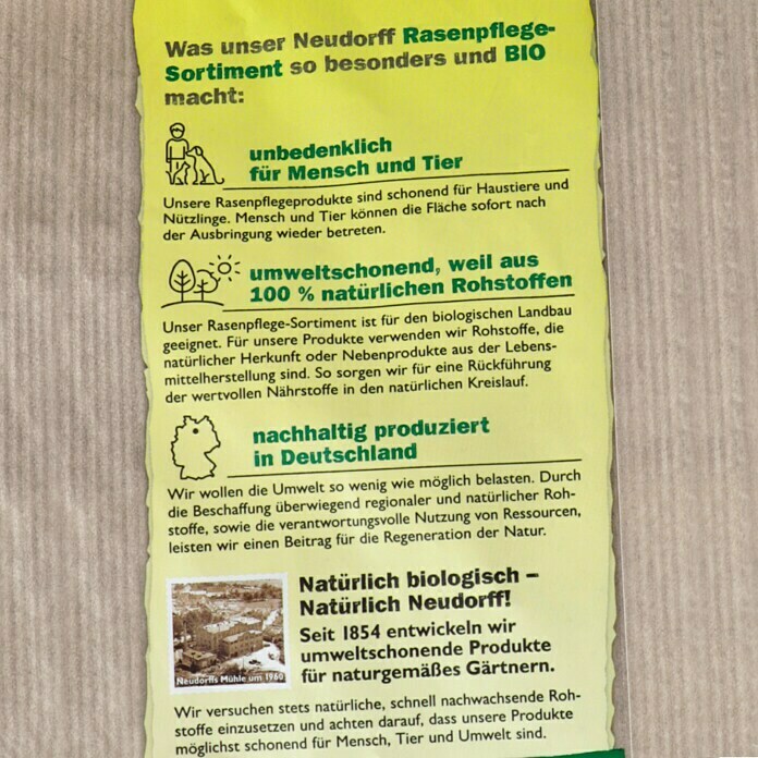 Neudorff Sandboden-Verbesserer Bentonit (10 kg, Inhalt ausreichend für: 100 m²)