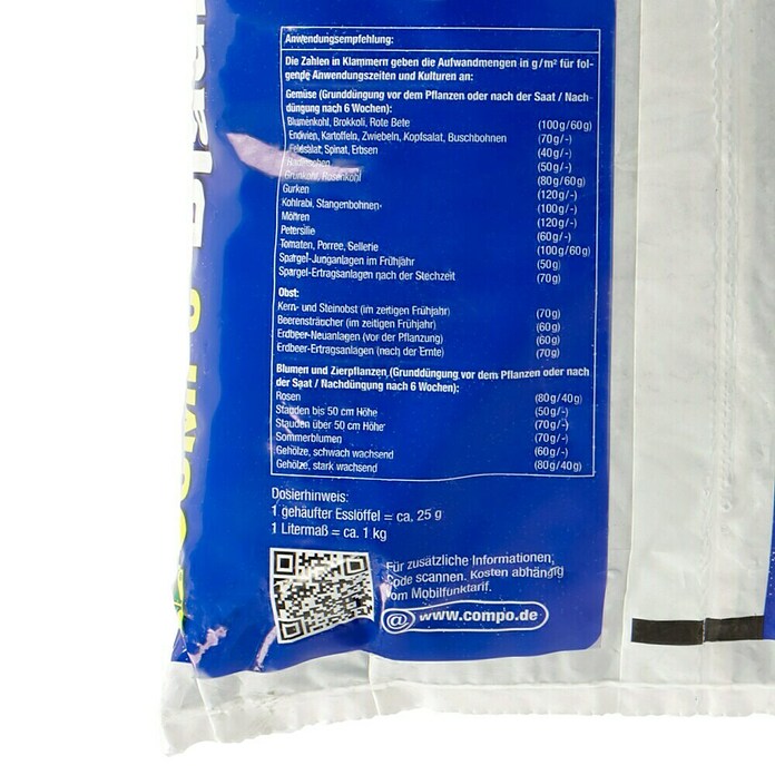 Compo Universaldnger Blaukorn (15 kg) | BAUHAUS