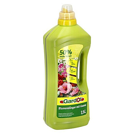 Gardol Blumendünger mit Guano (1,5 l, Inhalt ausreichend für ca.: 375 l Gießwasser)