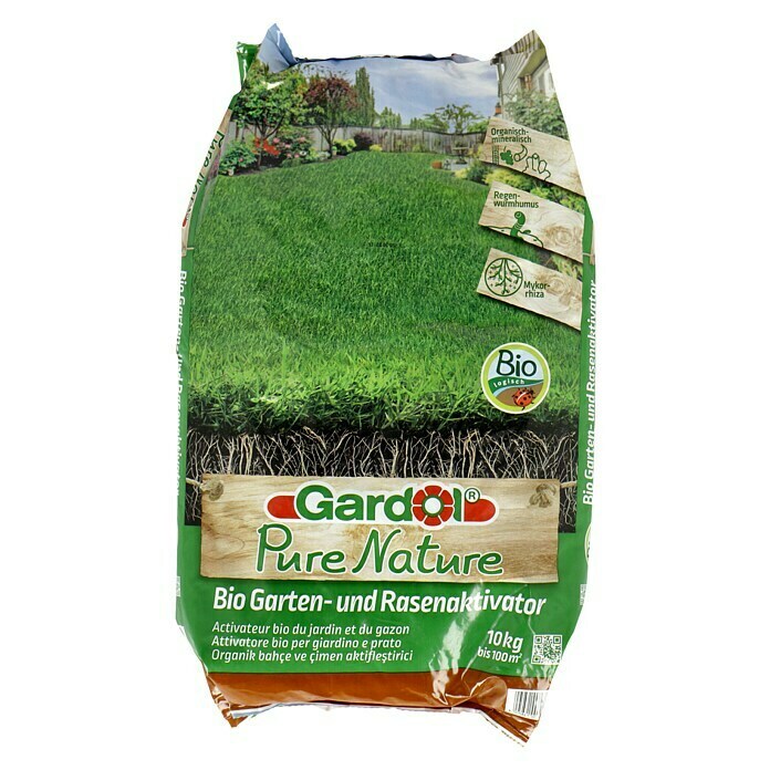 Gardol Pure Nature Garten- & Rasenaktivator (10 kg, Inhalt ausreichend für: 100 m²)