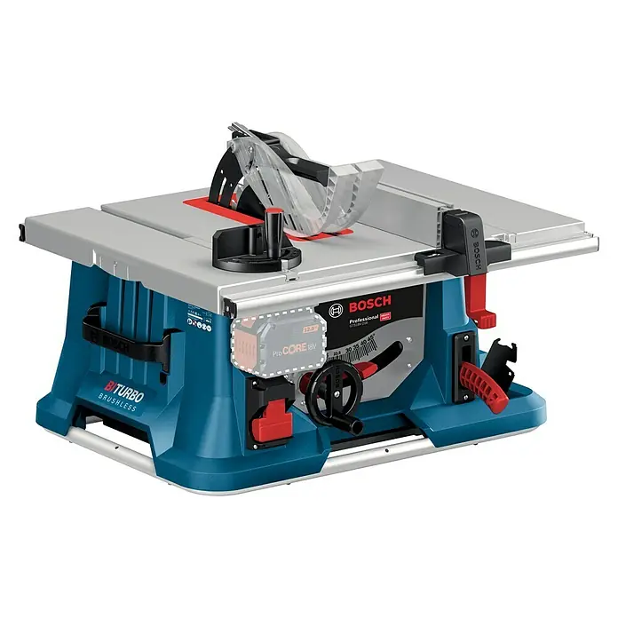 Bosch Professional AMPShare 18V Akku-Tischkreissäge GTS 18V-21618 V, Ohne Akku, Durchmesser Sägeblatt: 216 mm, Ohne Sägetisch