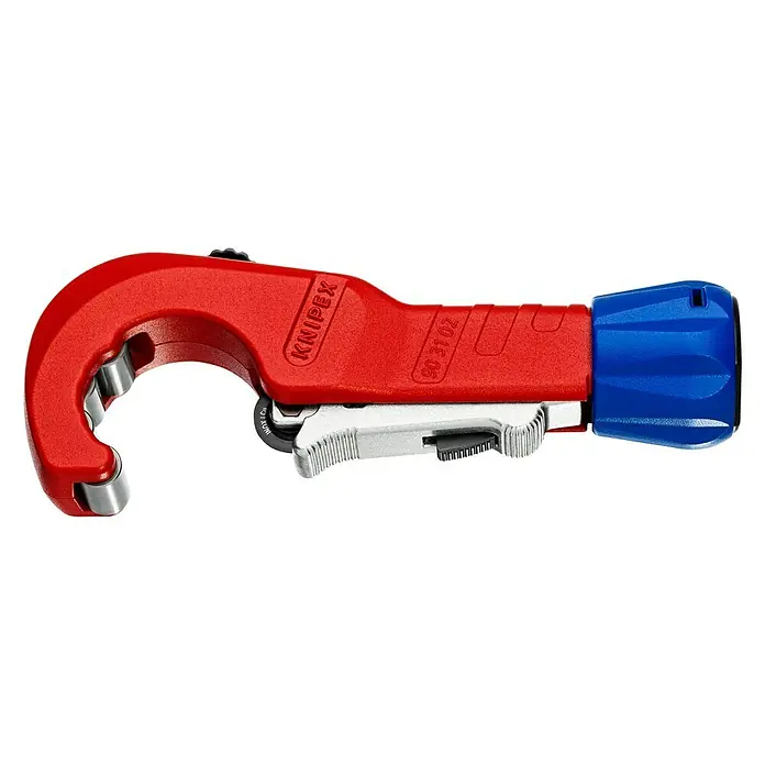 Knipex Teleskop-Rohrabschneider TubiX - 6 mm - 35 mm - Knipex 90 31 02 Rohrabschneider für Kunststoffrohre, präzise Schnitte ohne Verformung, ideal für Sanitär- und Heizungsinstallationen.