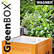 Wagner System GreenFamily Hochbeet GreenBOX light (53,5 x 53,5 x 70 cm, Dunkelbraun) | BAUHAUS