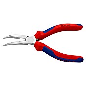 Knipex Flachrundzange (Länge: 160 mm, Um 40 ° gewinkelt, Induktiv gehärtete Zahnung, Mehrkomponenten-Hülle) | BAUHAUS