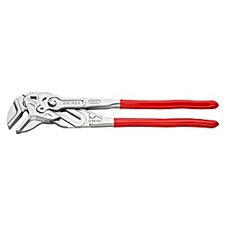 Knipex Zangenschlüssel XL (Greifkapazität Muttern: 85 mm, Verchromt, Kunststoff überzogen)