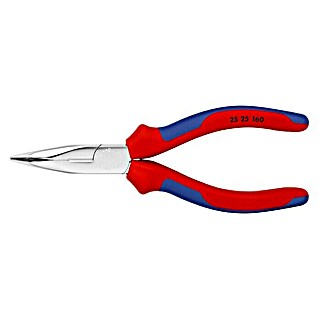 Knipex Flachrundzange (Flach-rund, Länge: 160 mm, Verchromt)