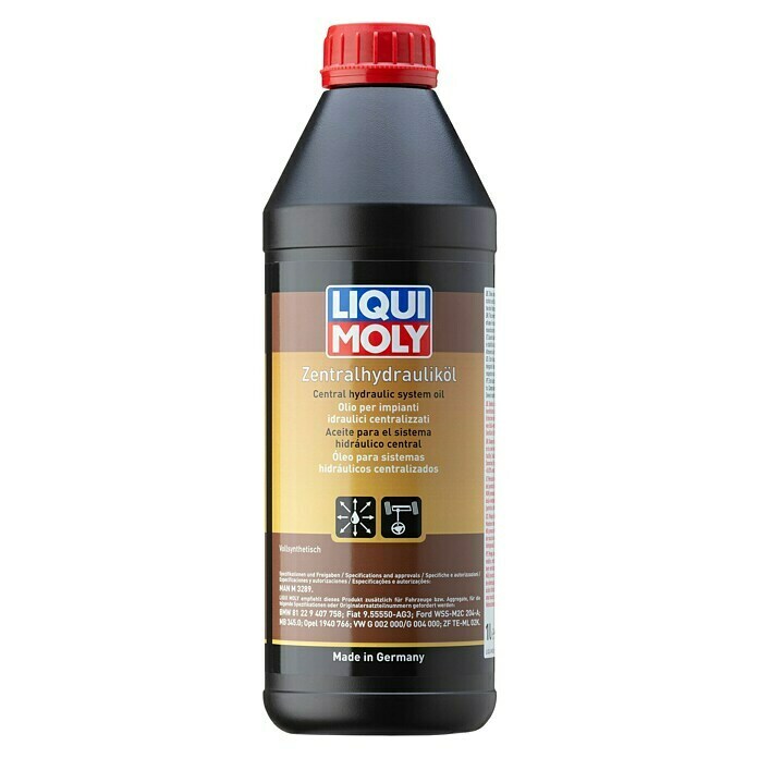 Liqui Moly Hydrauliköl1 l, Vollsynthetisch Front View