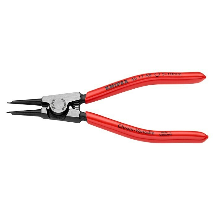 Knipex Sicherungsringzange (Sicherungsringe auf Wellen Ø 3 – 10 mm, Länge: 140 mm, Geeignet für: Außenringe) | BAUHAUS