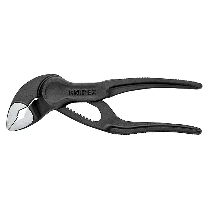 Knipex Cobra Wasserpumpenzange XS - Länge: 100 mm - Die Knipex Zange: Präzisionswerkzeug für vielfältige Anwendungen. Robuste Bauweise, optimal für Handwerker und Heimwerker.