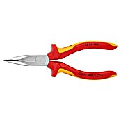 Knipex Flachrundzange (Um 40 ° gewinkelt, Länge: 160 mm, Induktiv gehärtete Zahnung) | BAUHAUS