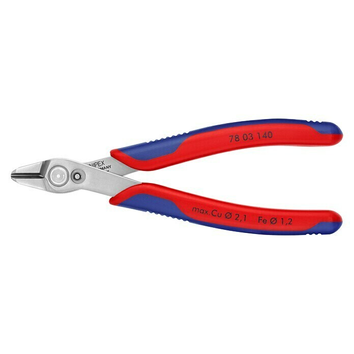 Knipex Abisolierzange Super-KnipsLänge: 140 mm, Mehrkomponenten-Hülle View From Above