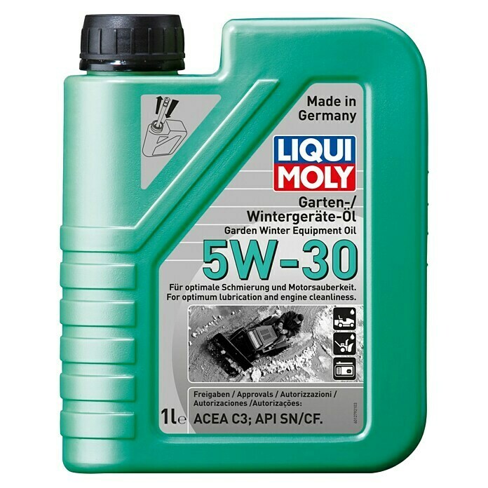 Liqui Moly Garten- & Wintergeräte-Öl1 l Front View