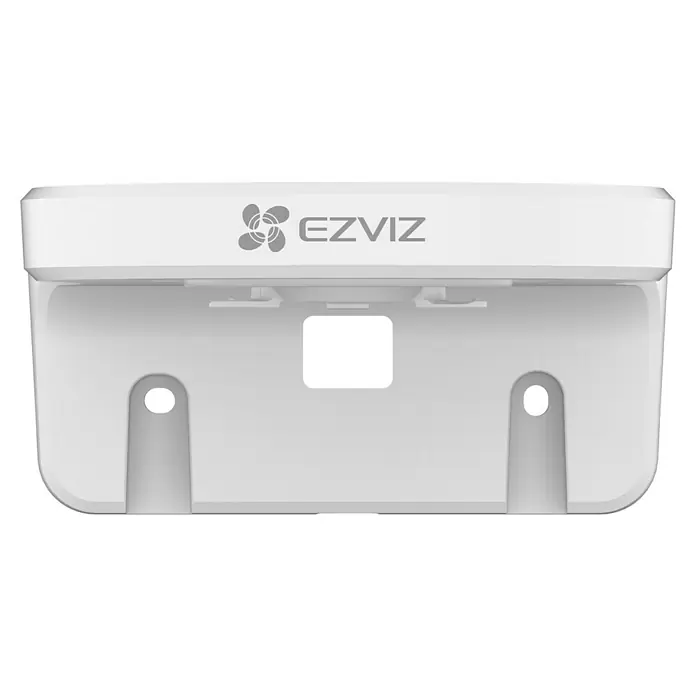 EZVIZ Wandhalterung Wandhalterung - L x B x H: 153 x 113 x 55 mm - Nahaufnahme der EZVIZ Kamerahalterung, ein weißes Zubehörteil zur sicheren Befestigung der Kamera.