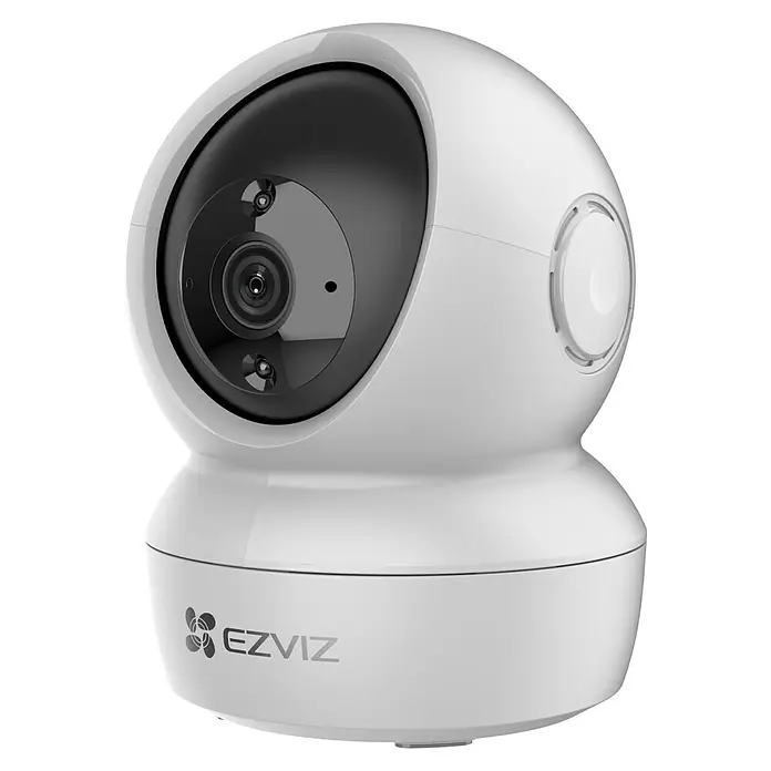 EZVIZ Überwachungskamera C6N-4MP - Nachtsichtreichweite: 10 m, Weiß - Bild einer EZVIZ-Überwachungskamera in Weiß, die eine klare Sicht für die Sicherheit im Innenbereich bietet.