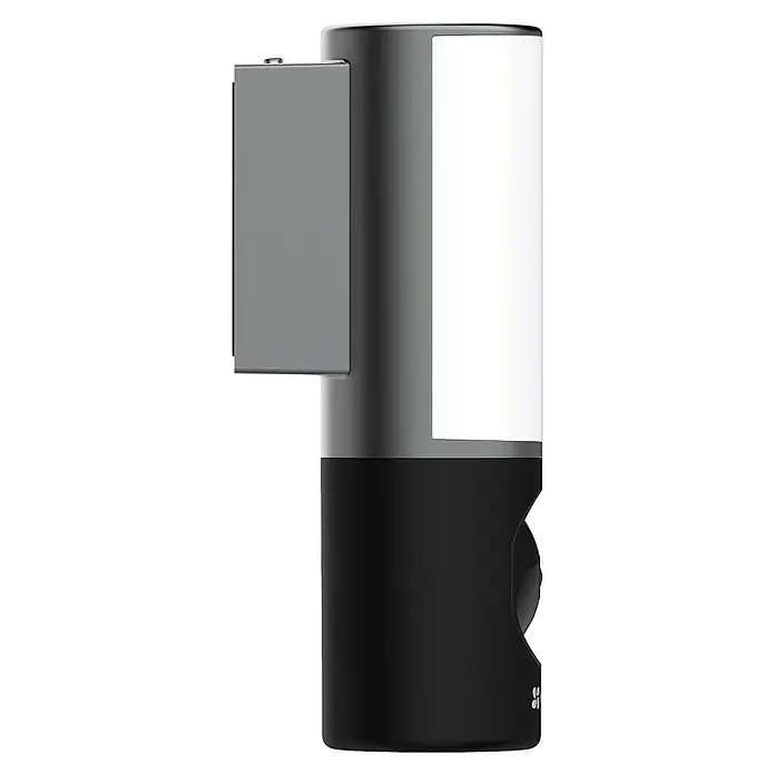 EZVIZ Überwachungskamera LC3 - Schwarz, Weiß - Abbildung eines stilvollen, modernen Seifenspenders mit einem schlanken Design in Grau und Schwarz.