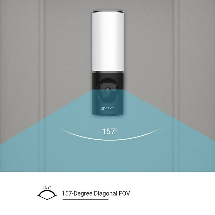 EZVIZ Überwachungskamera LC3Erfassungswinkel: 157 °, Erfassungsreichweite: 10 m (Infrarot) Use Shot