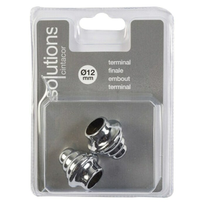 Tapones terminales Bellota Solutions (Cromo, 2 ud.) | BAUHAUS