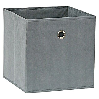 Scan Trend Aufbewahrungsbox (L x B x H: 30 x 30 x 30 cm, Vliesstoff, Grau)