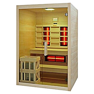 Sanotechnik Infracrvena sauna + finska Twincombi (D x Š x V: 120 x 130 x 200 cm, 4.600 W)