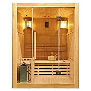 Sanotechnik Finska sauna Riga (D x Š x V: 120 x 150 x 190 cm, Snaga: 3,6 kW)