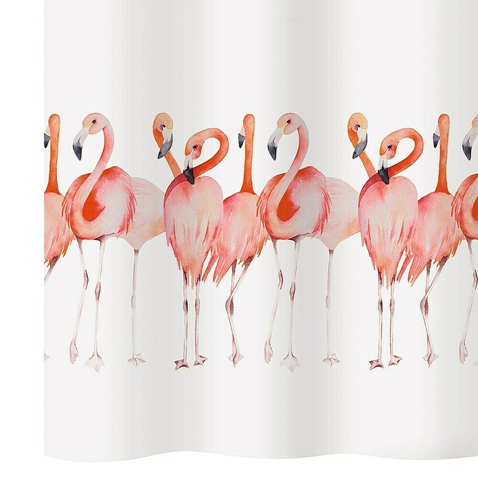 diaqua Rideau de douche Flamingo 180 x 180 cm