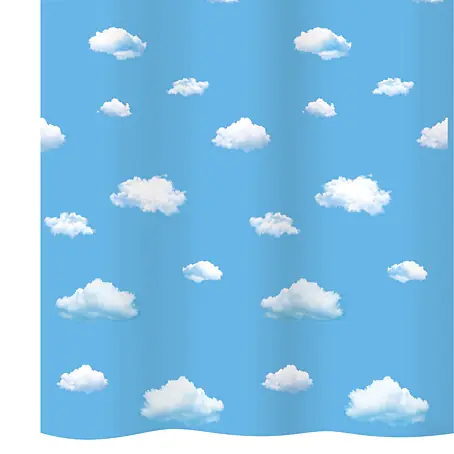 LB Pietre Zen Tenda Doccia 240x175cm(LxA) Fiore bianco