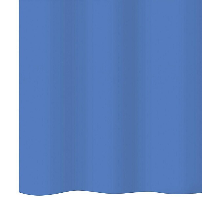 Camargue Tenda per doccia Basic blu 180 x 180 cm