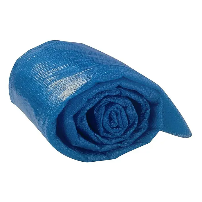 myPool Solarabdeckplane Splash - Passend für: Pool Splash, Durchmesser: 360 cm, Material: Kunststoff - Aufgerollte blaue Poolabdeckung, die das Wasser sauber hält und die Wärme speichert. Perfekt für jeden Poolbesitzer!