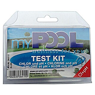 myPool Chlor- & pH-Testgerät (Geeignet für: Pools)
