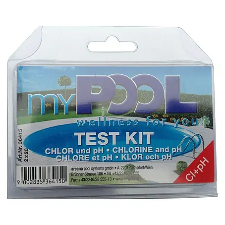 myPool  Chlor- & pH-Testgerät