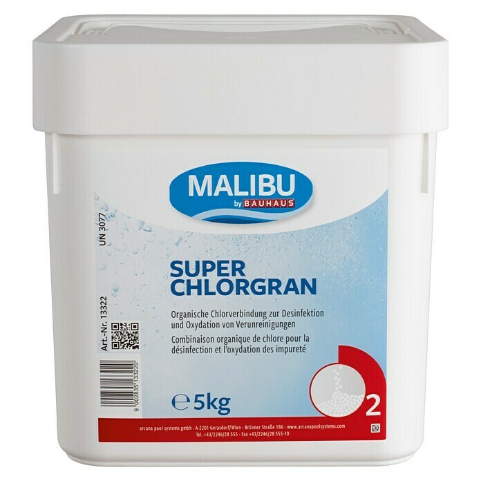 Malibu Chlorgranulat (5 kg)