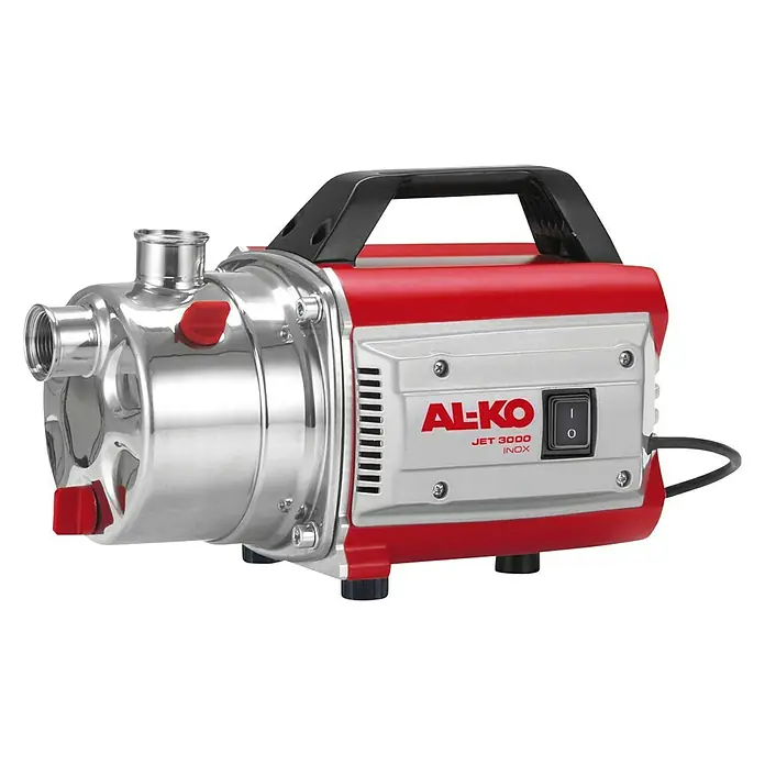 AL-KO Classic Gartenpumpe Jet 3000 Inox - 650 W, Max. Fördermenge: 3.100 l/h - Al-Ko Jet 3000 Inox Hauswasserwerk für zuverlässige Wasserversorgung in Haus und Garten. Leistungsstark und langlebig.