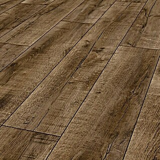 Krono Original Laminat Atlantic 8 Antique Volcano Oak (1.285 x 192 x 8 mm, Landhausdiele, Antique Volcano Oak)