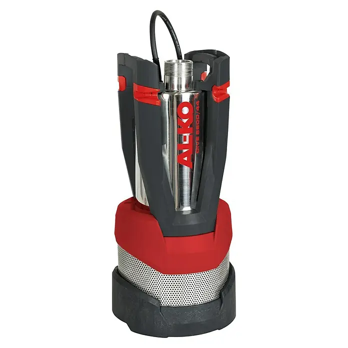 AL-KO Premium Drucktauchpumpe Dive 5600/44 Automatic1.200 W, Max. Fördermenge: 5.600 l/h - Hier ist eine AL-KO DIVE 6600/44 Schmutzwassertauchpumpe. Diese Pumpe ist ideal zum Abpumpen von Schmutzwasser, z. B. aus Teichen oder Baugruben.