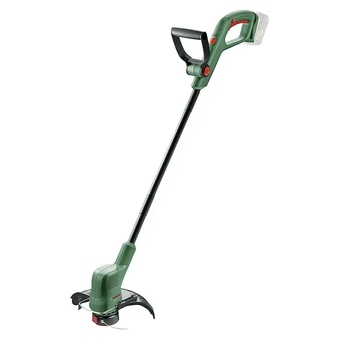 Bosch Power for All 18V Akku-Rasentrimmer EasyGrassCut 18V-26 - 18 V, 2,5 Ah, Ohne Akku - Akku-Rasentrimmer von Bosch, ideal für präzise Kantenschnitte und schwer zugängliche Stellen im Garten, kabellos und benutzerfreundlich.